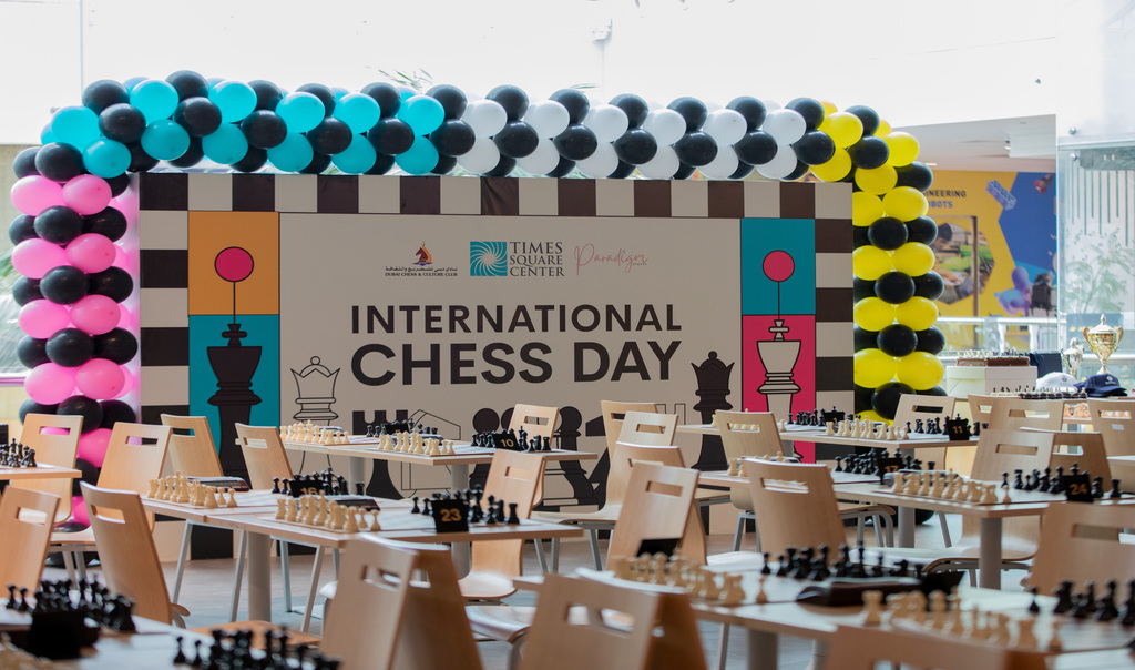 Times Square Center Hosts Its Fourth Open Chess Tournament In Honour Of International Chess Day