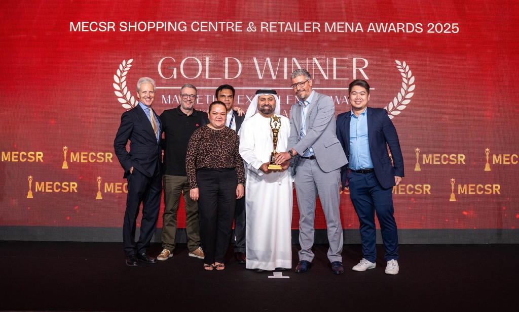 Times Square Center Wins Gold Award at Retail Congress MENA 2025